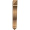 Ekena Millwork Funston Arts & Crafts Rough Sawn Bracket, Western Red Cedar, 6"W x 36"D x 44"H BKT06X36X44FST03RWR - alternate 2